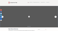 Desktop Screenshot of programmerhelp.com